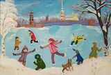 Учащиеся «Современника» — победители городской выставки-конкурса «Здравствуй, зимушка-зима!»