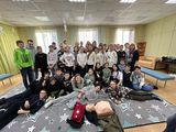 Волонтеры-медики 623 лицея им. И.П. Павлова стали помощниками при проведении мастер-класса по оказанию первой помощи